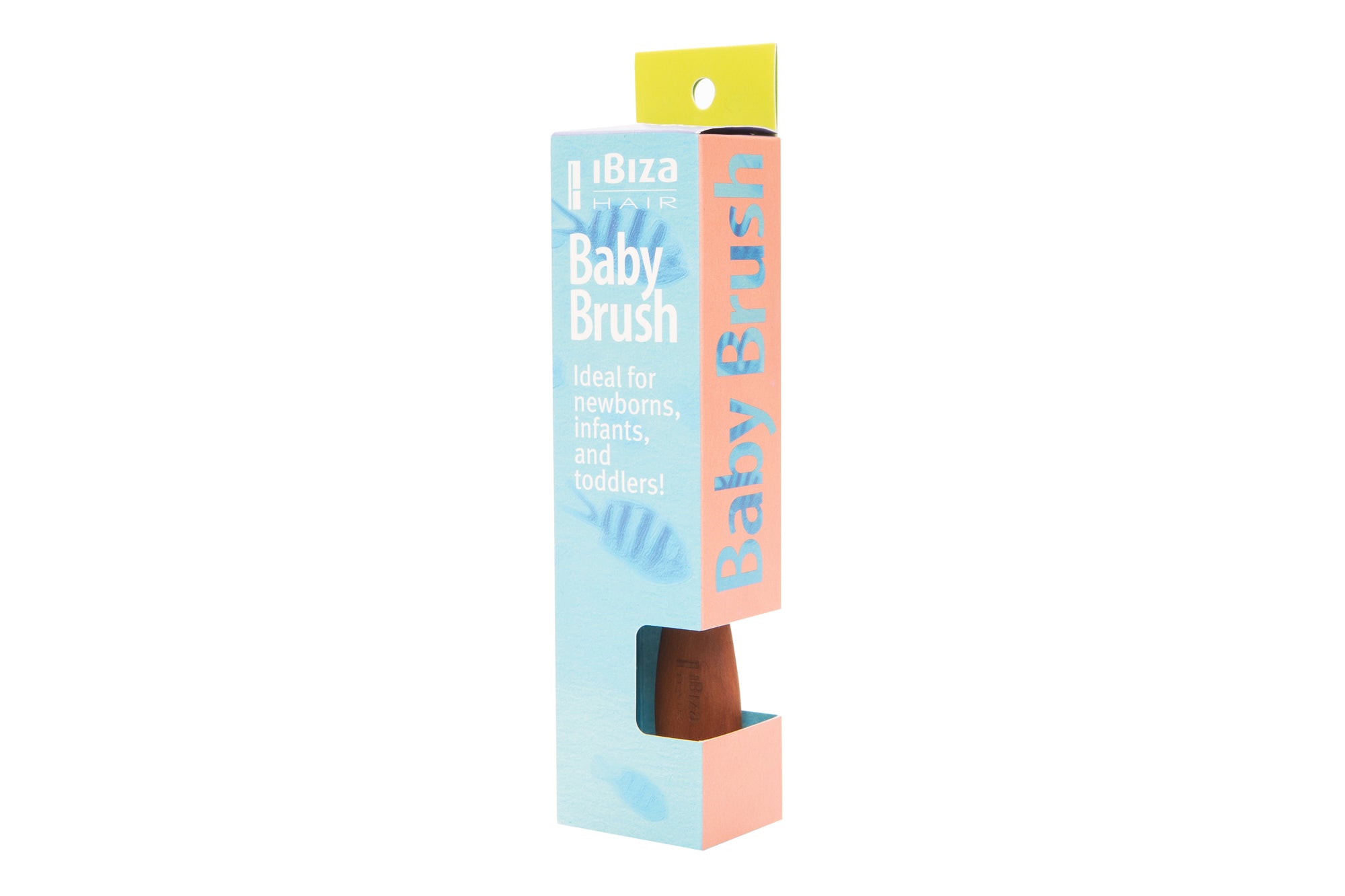 Ibiza Hair Baby Brush – Ultra-Soft Natural Bristle for Newborns