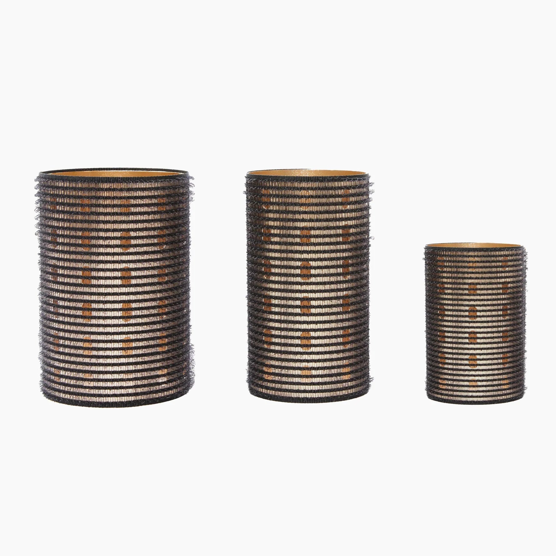Ibiza Hair VelChrome™ Premium Thermal Hair Rollers – Set with Cork Case